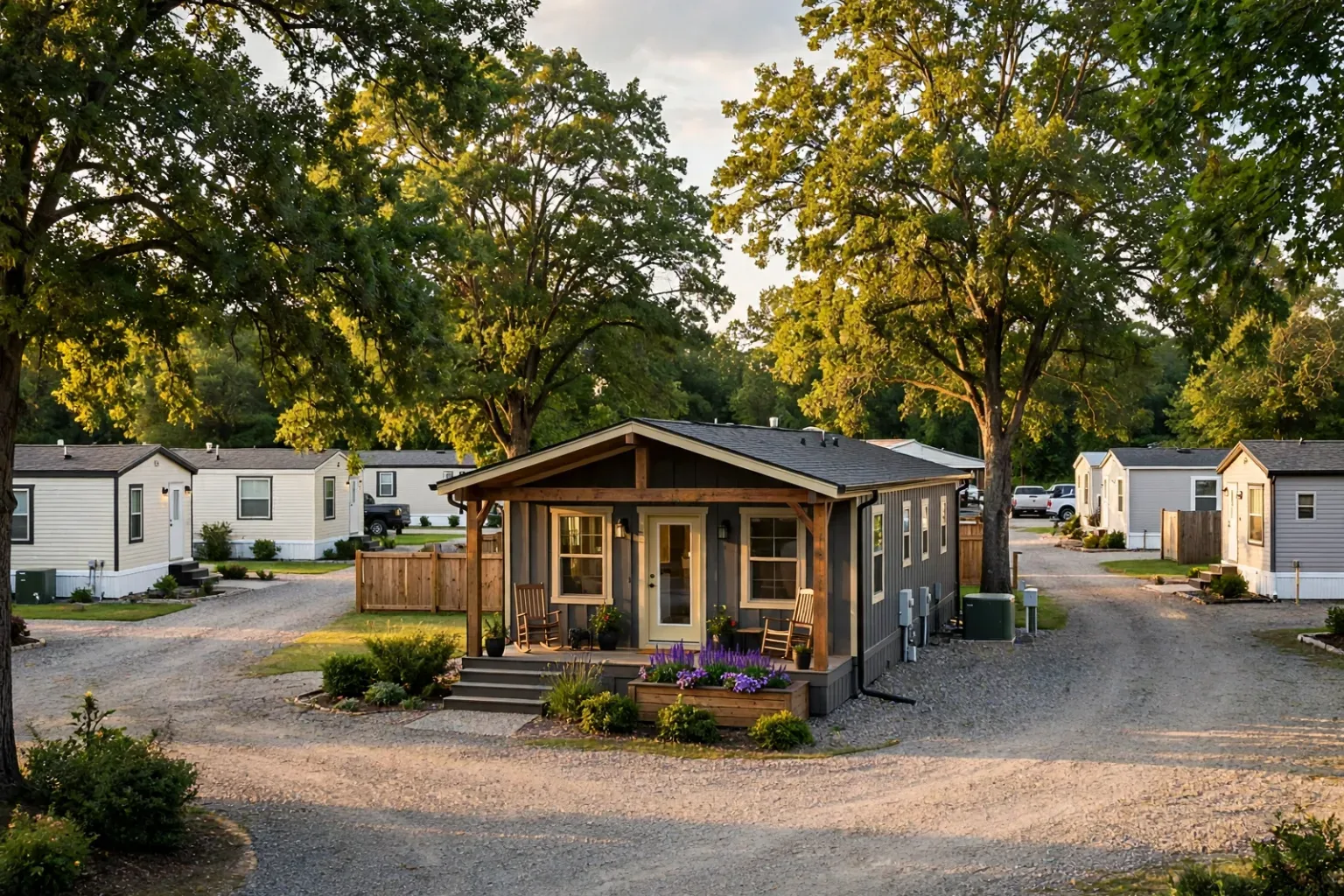 Préstamo DSCR para parque de casas móviles: lo que los inversionistas de parques pequeños deben saber — foto editorial para inversionistas de alquiler DSCR en EE.UU.
