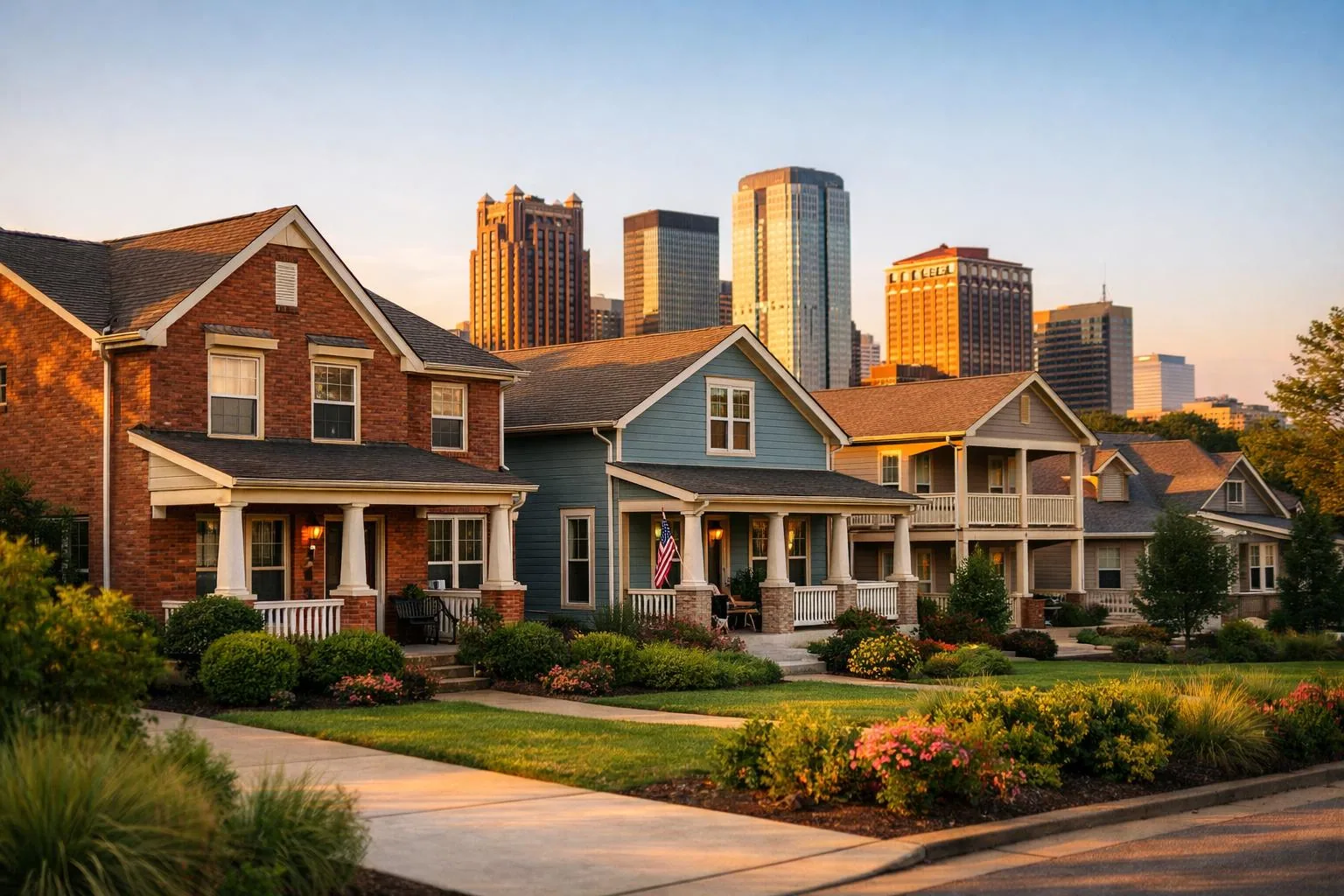 Investment real estate scene representative of DSCR lending in Alabama