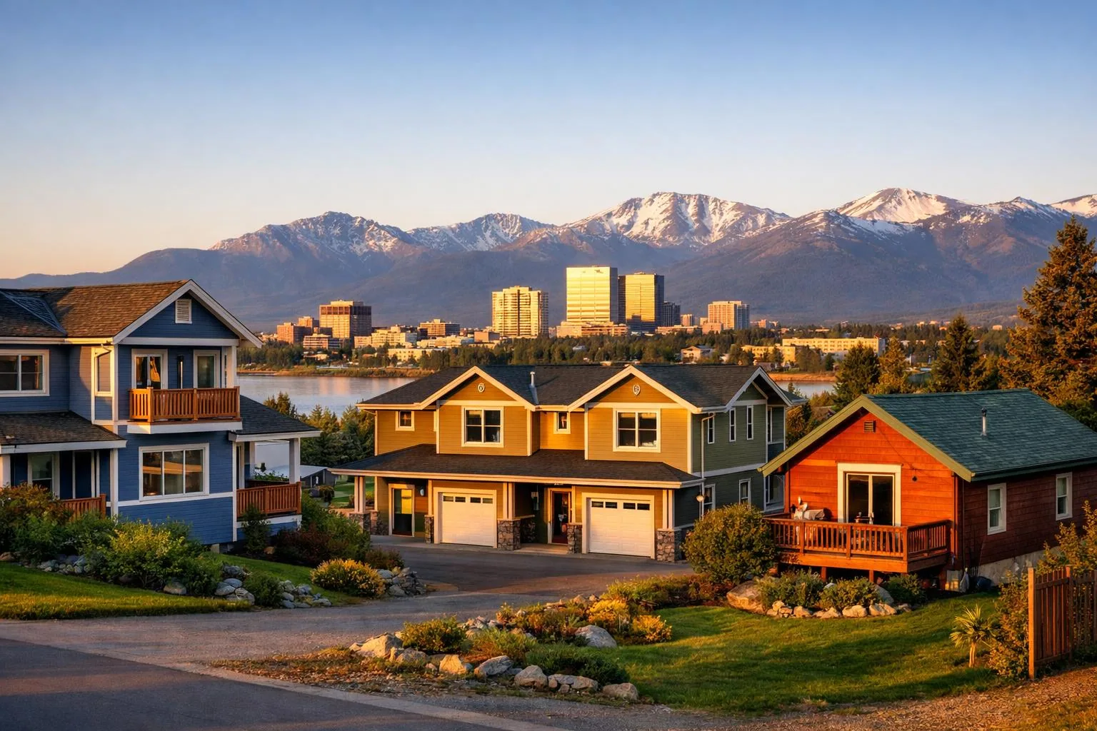 Investment real estate scene representative of DSCR lending in Alaska