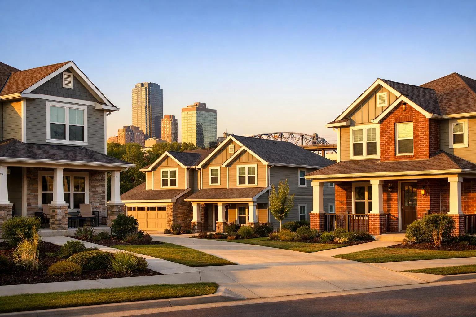 Investment real estate scene representative of DSCR lending in Arkansas