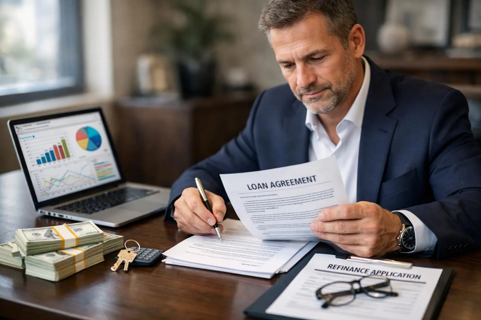 Cash-Out Refinance — DSCR loan product illustration