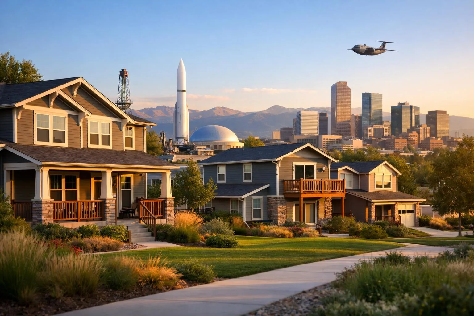 Investment real estate scene representative of DSCR lending in Colorado