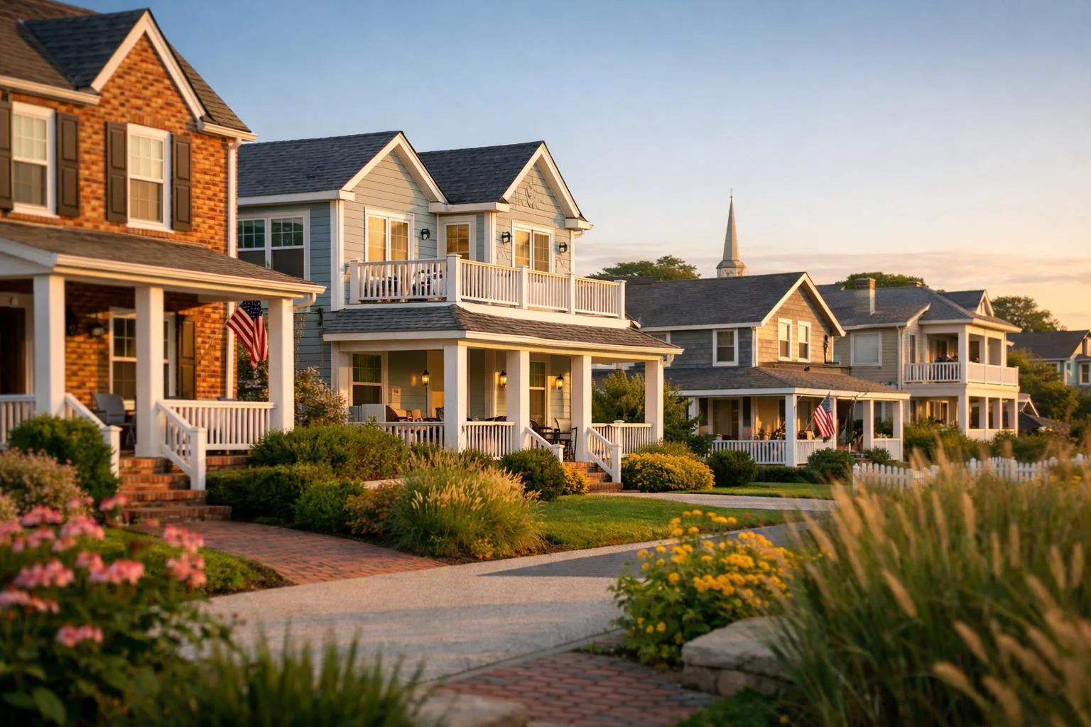 Investment real estate scene representative of DSCR lending in Delaware