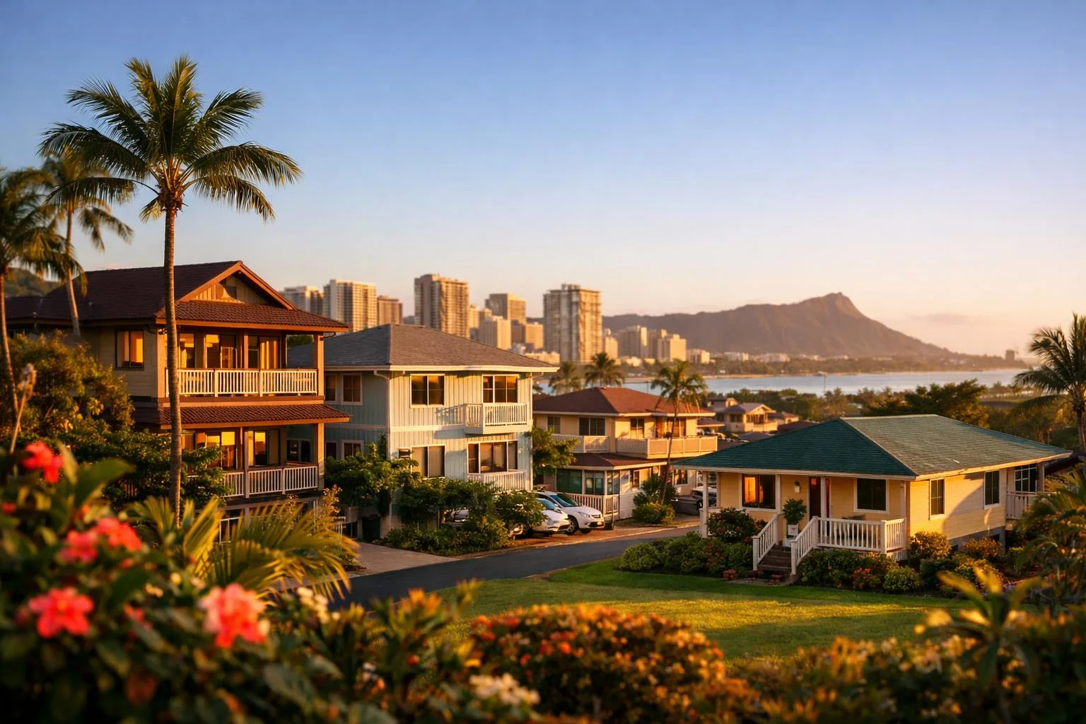Investment real estate scene representative of DSCR lending in Hawaii