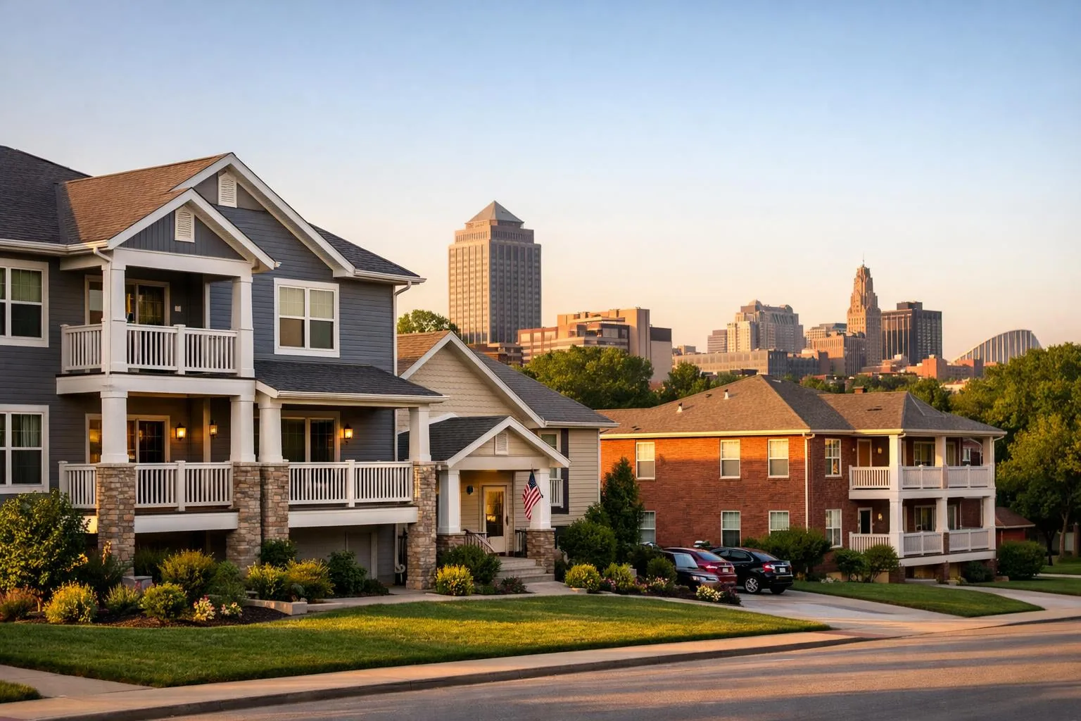 Investment real estate scene representative of DSCR lending in Missouri