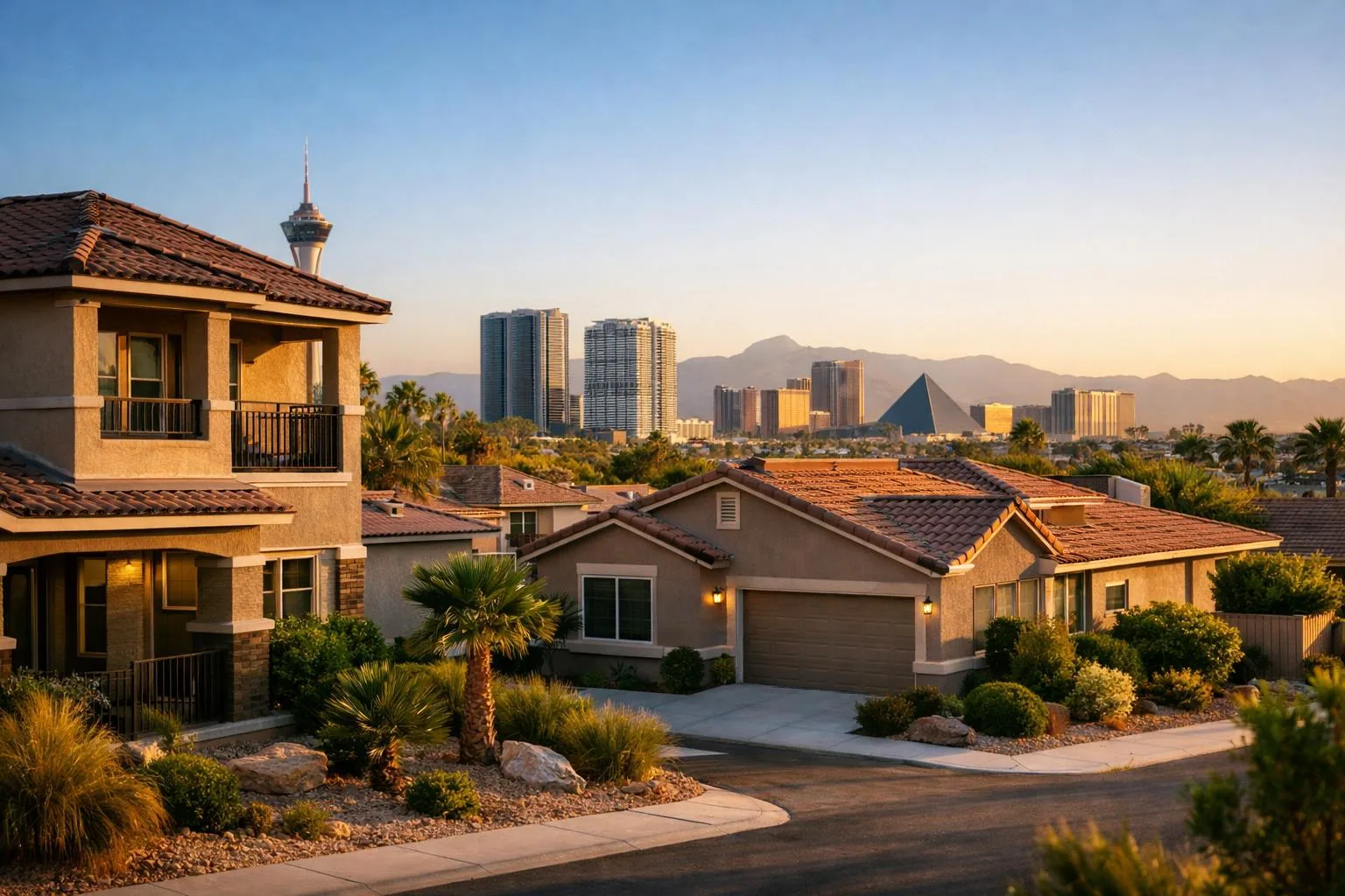 Investment real estate scene representative of DSCR lending in Nevada