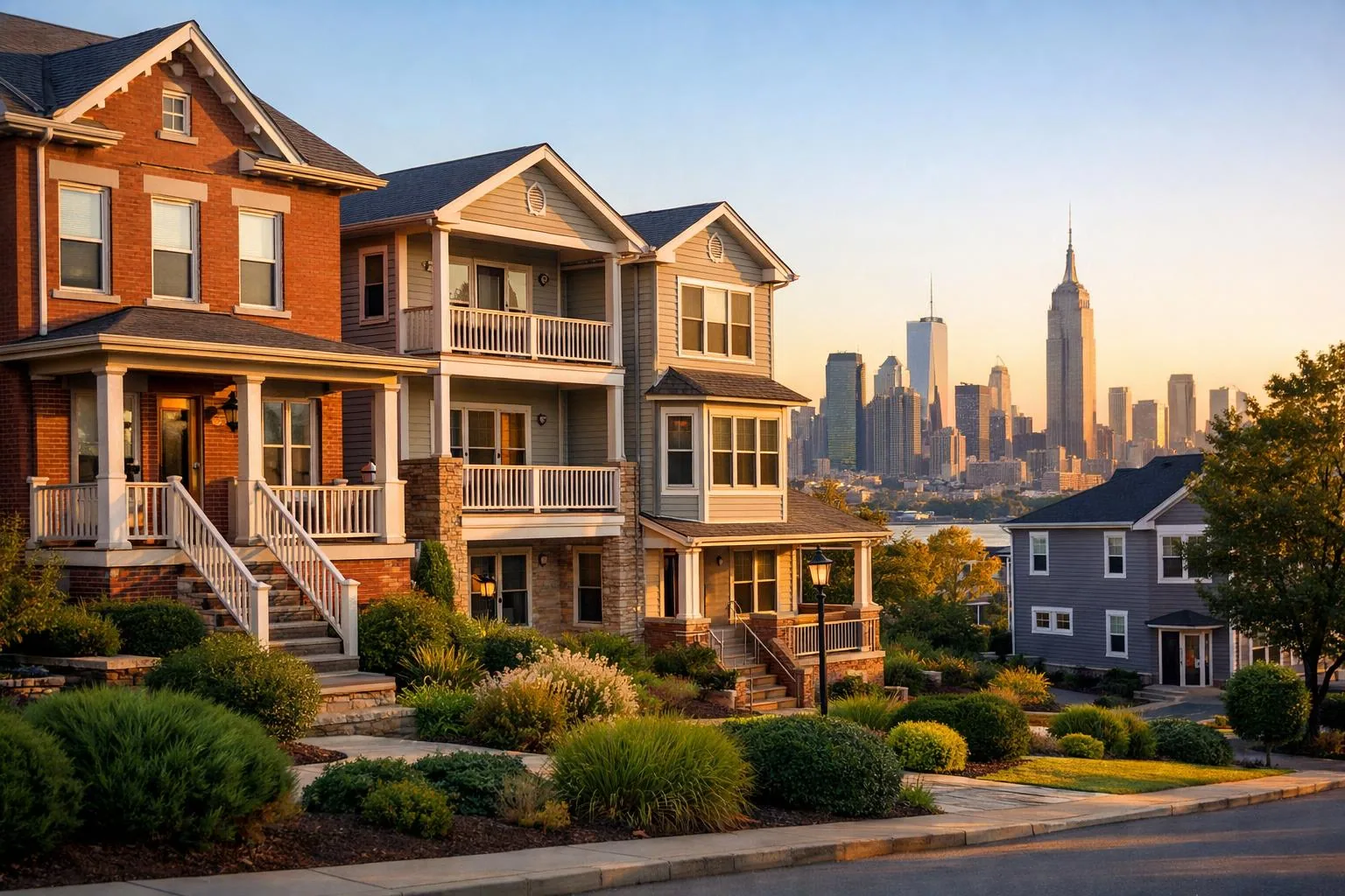 Investment real estate scene representative of DSCR lending in New Jersey