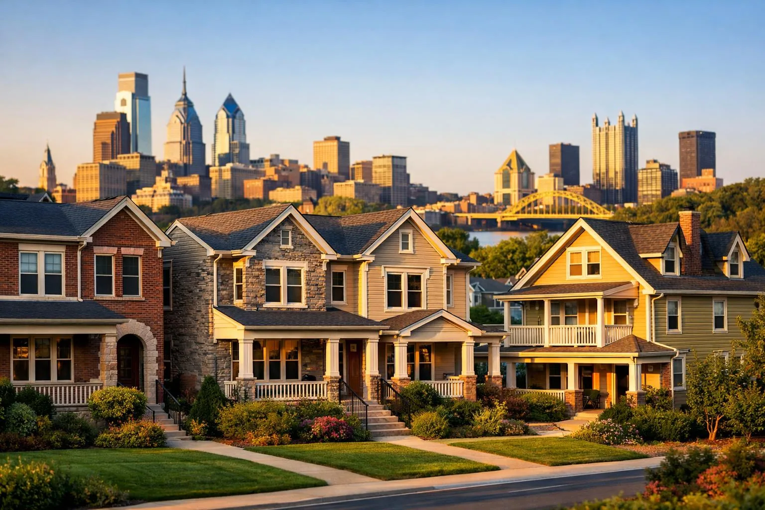 Investment real estate scene representative of DSCR lending in Pennsylvania