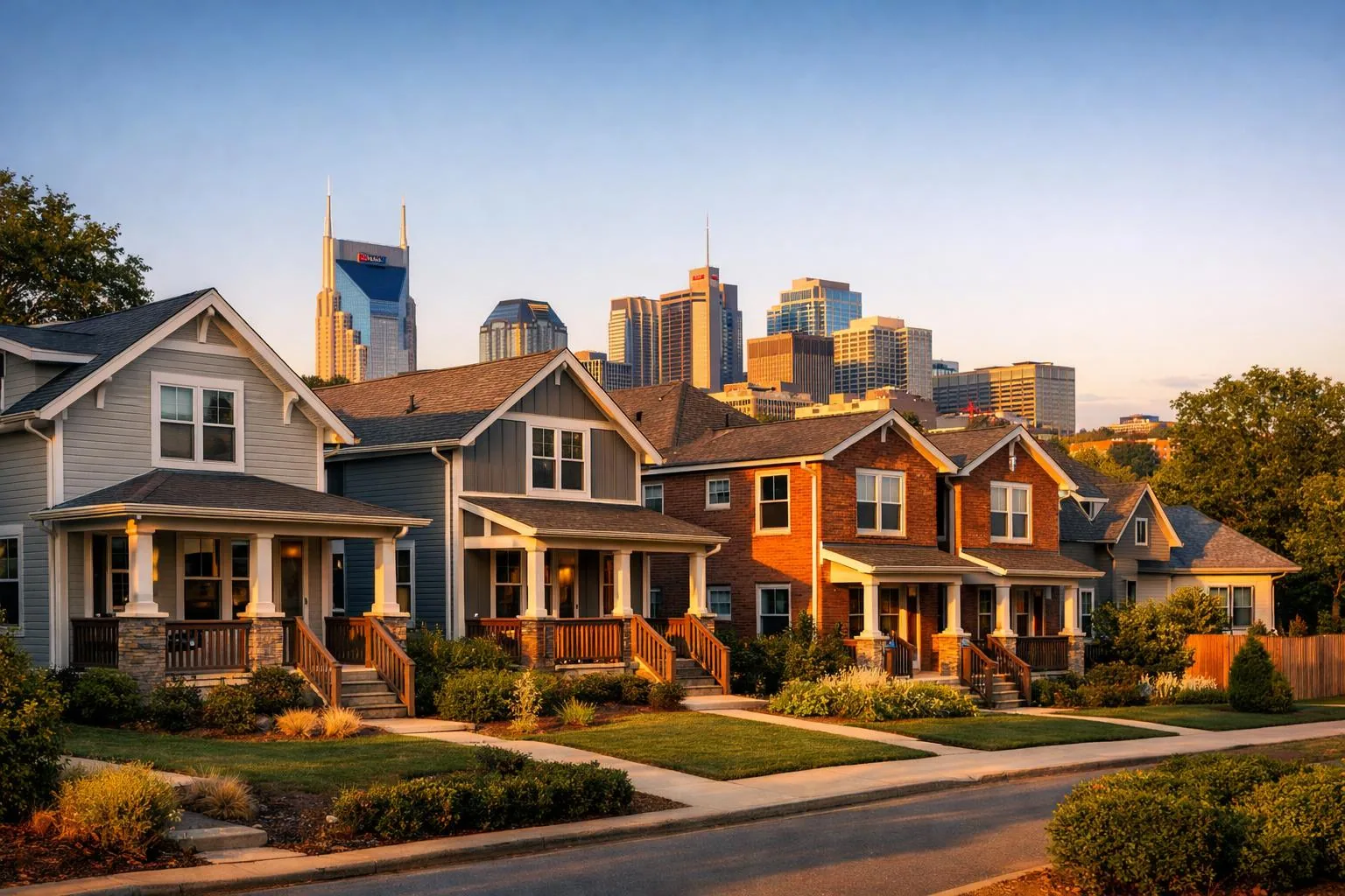 Investment real estate scene representative of DSCR lending in Tennessee