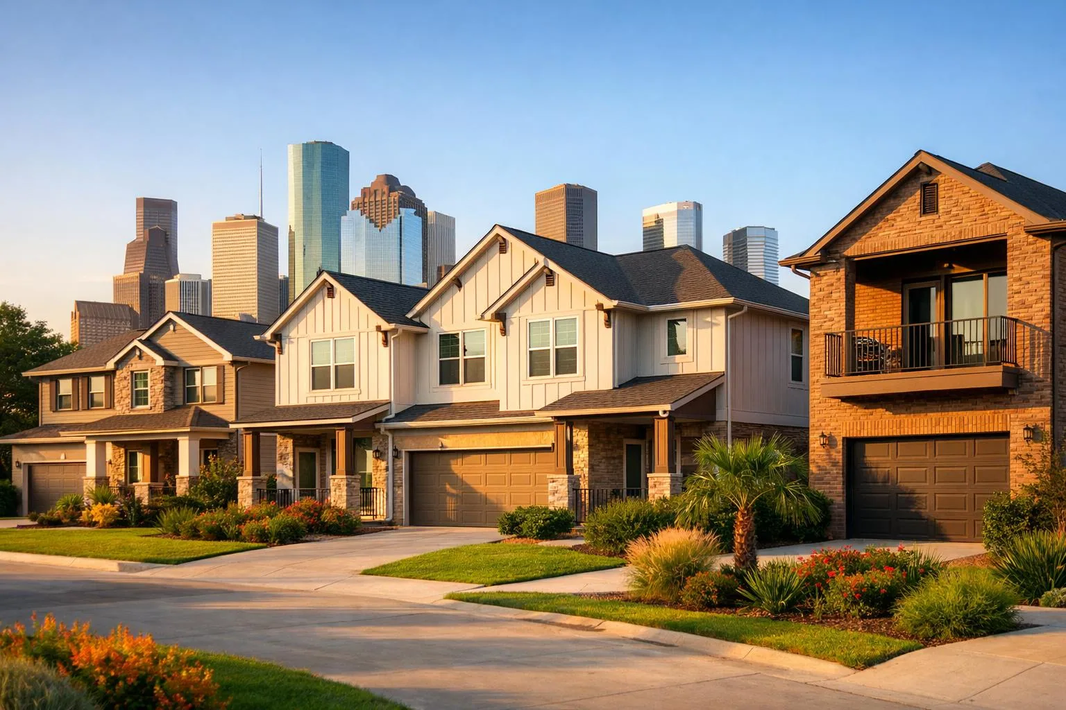 Investment real estate scene representative of DSCR lending in Texas